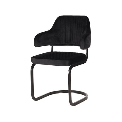 Nancy's Dining room chair Otta - Chair - Velvet - Dining room chairs - Black - 60 x 85 x 56 cm