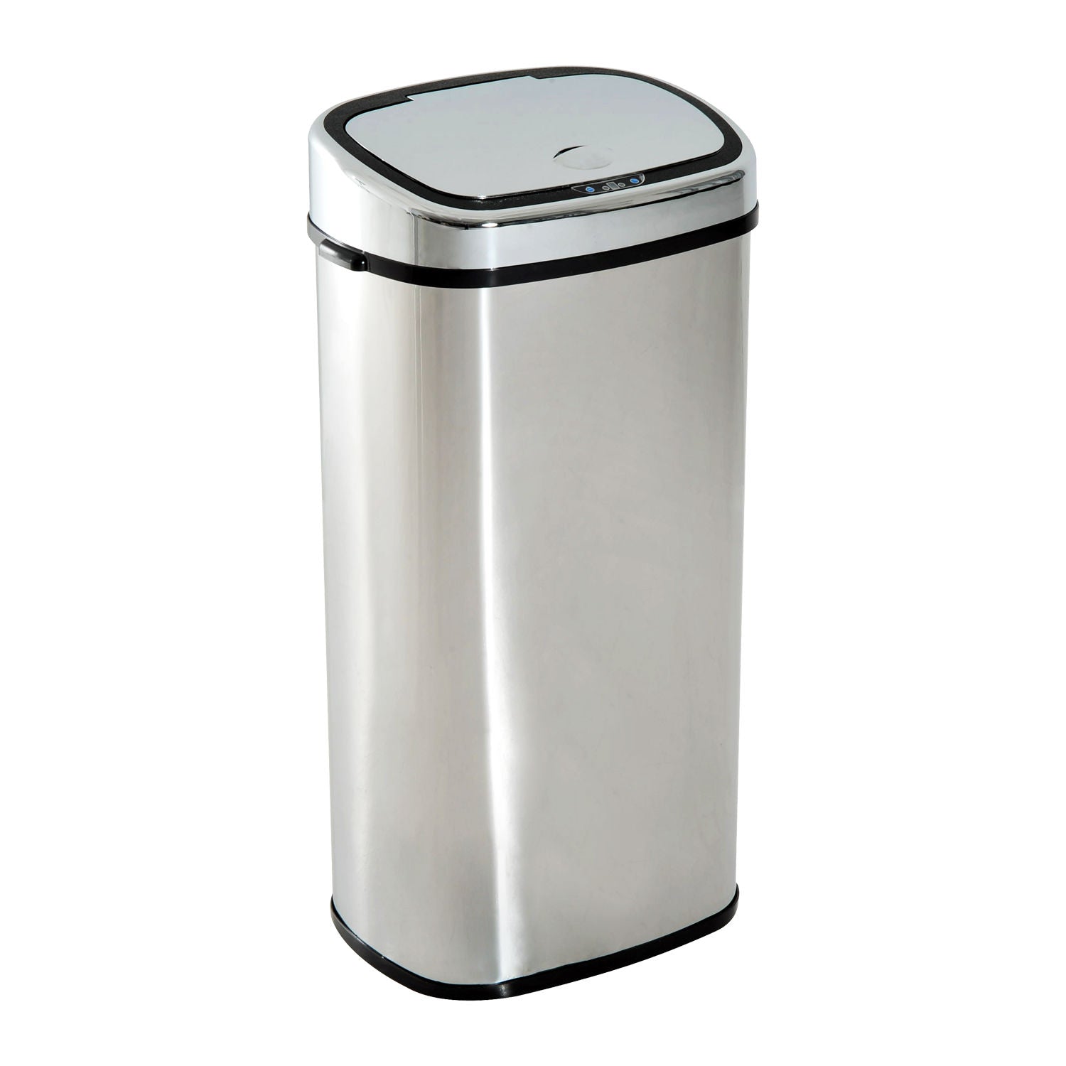 Nancy's Camarillo Prullenbak - Sensor Afvalbak - Afvalemmer - Automatisch - Zilver - RVS - 68 Liter