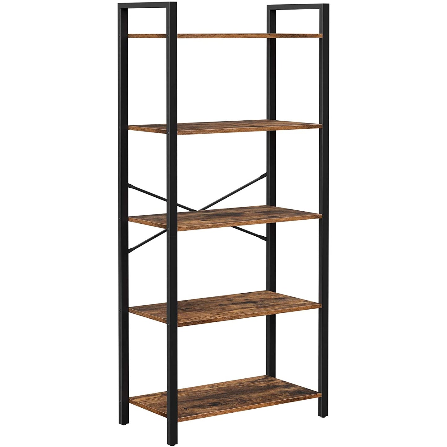 Nancy's Winstonhill Bookcase - Vintage Wall Cabinet - Standing Cabinet - Brown - 66 x 30 x 153 cm