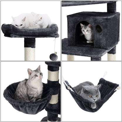 Nancy's Cat House XXL Gray - Scratching Post - Cat Tree - Cat Scratching Posts