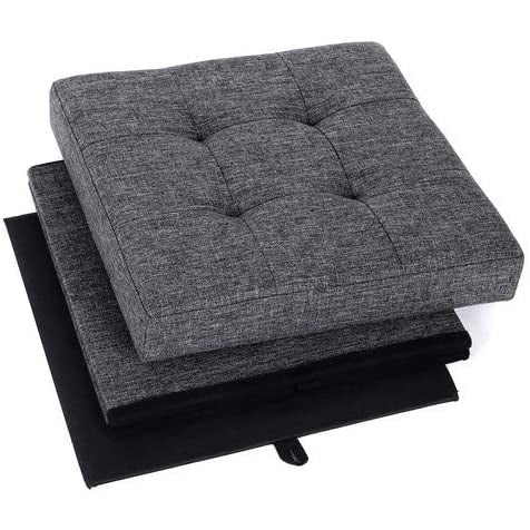 Nancy's Hocker - Hocker Met Opbergruimte - Hockers - Hockers En Poefen - Donkergrijs