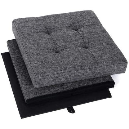 Nancy's Hocker - Hocker Met Opbergruimte - Hockers - Hockers En Poefen - Donkergrijs