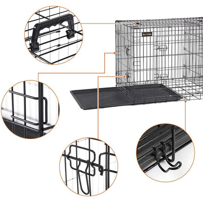 Nancy's Hondenbench - Bench Voor Hond - 2 Deurs Kennel - Autobench