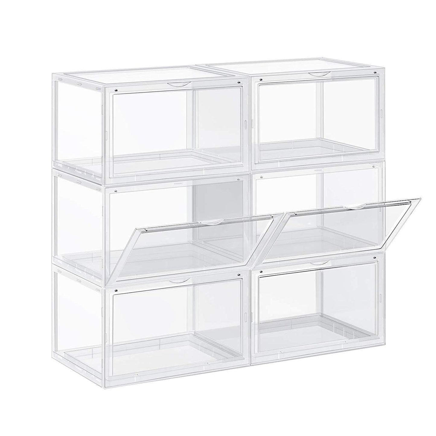Nancy's Lourinha Opbergboxen - Schoenenboxen - Stapelbaar - PP - Transparant
