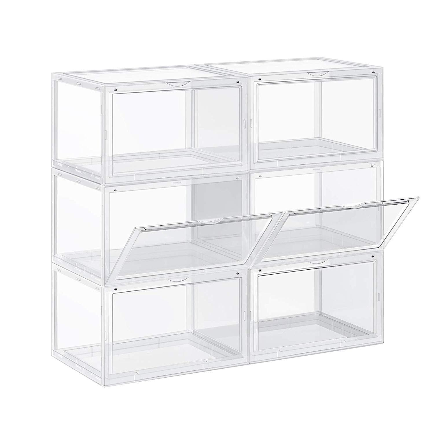 Nancy's Lourinha Opbergboxen - Schoenenboxen - Stapelbaar - PP - Transparant