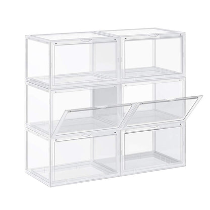 Nancy's Lourinha Opbergboxen - Schoenenboxen - Stapelbaar - PP - Transparant