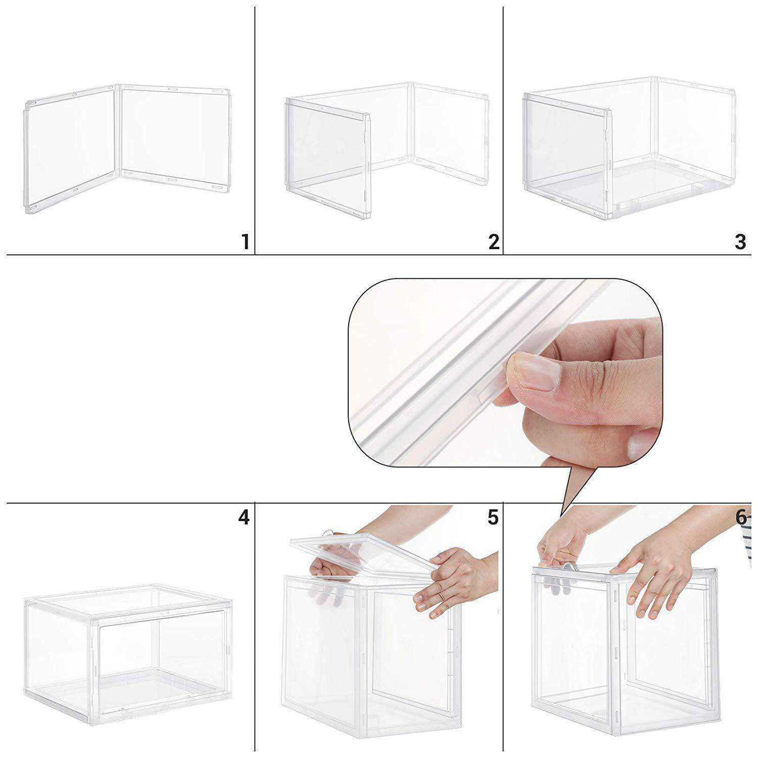 Nancy's Lourinha Opbergboxen - Schoenenboxen - Stapelbaar - PP - Transparant
