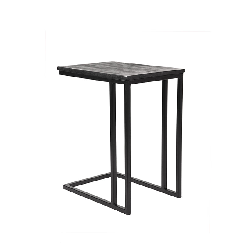 Nancy's Side Table Move - Table pour ordinateur portable - Tables d'appoint - Industriel - Bois - Noir - 35 x 50 x 61 cm