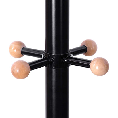 Nancy's Pias Staande Kapstok – Garderobe – Zwart - Staal