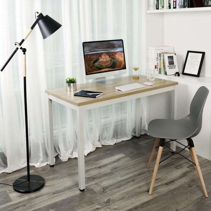 Nancy's Bureau Eikenhout - Computer Tafel Wit - Bureaus 120 x 76 x 60 - Nancy HomeStore