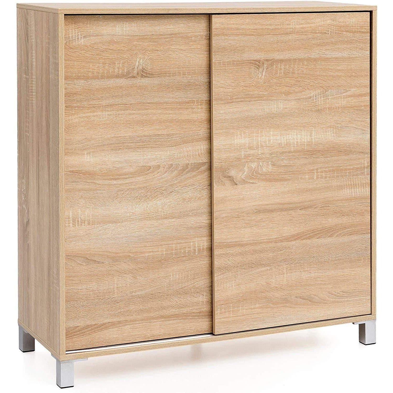 Nancy's Schoenenkast - Houten Schoenenrek - Voor 20 paar schoenen - ± 100 x 110 x 40 cm