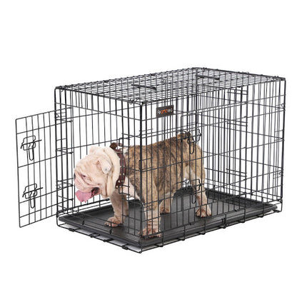 Nancy's Dog Cage - Bench - Dog Crate - 2 Doors - Dogs - Kennel - 92.5 x 57.5 x 64 cm